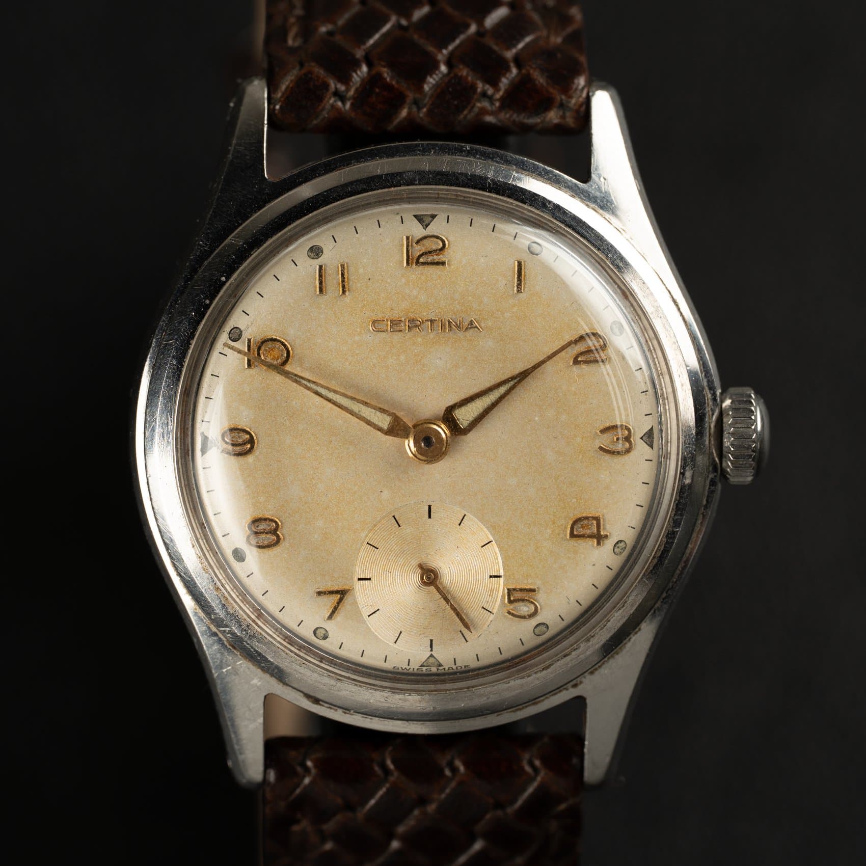 Certina Circa 1953 81101 Mechanical Dress Watch Small Seconds 81101
